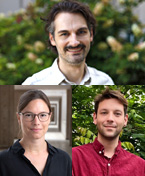 Dr. Alexander Lercher für Virologie, Dr. med. Anna-Maria Globig für Immunologie und Dr. Dominik Brokatzky Hygiene und Mikrobiologie